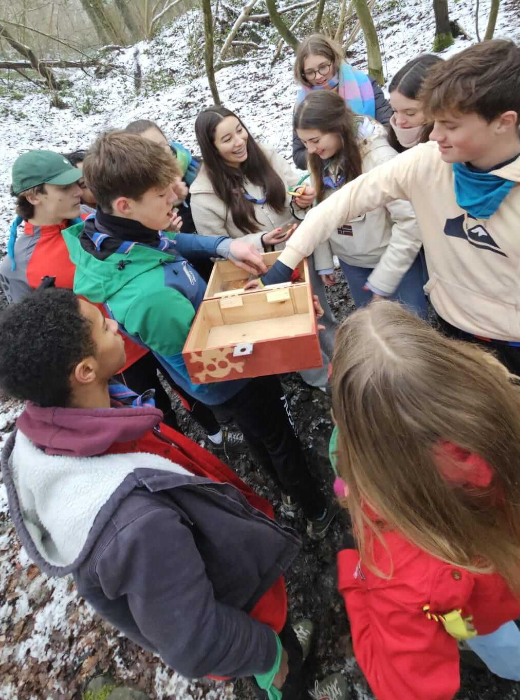 Grand jeu entre pionniers